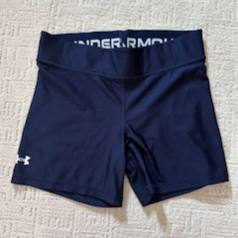 UNDER ARMOUR WOMEN BIKE SHORT MEDIUM BLUE